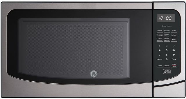 GE® 1.6 Cu. Ft. Stainless Steel Countertop Microwave