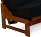 Night & Day Furniture™ Eureka Black Walnut Full Moon Glider Futon-1