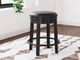 Signature Design by Ashley® Valebeck Black Upholstered Swivel Bar Stool-3