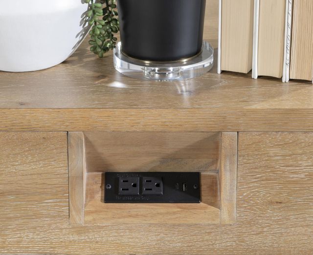 Legacy Classic Torrance Aged Driftwood Open Nightstand-4