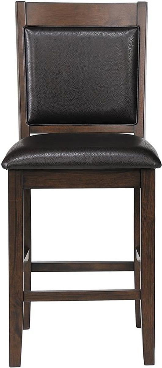 Coaster® Dewey 2-Piece Brown Upholstered Counter Chairs-2