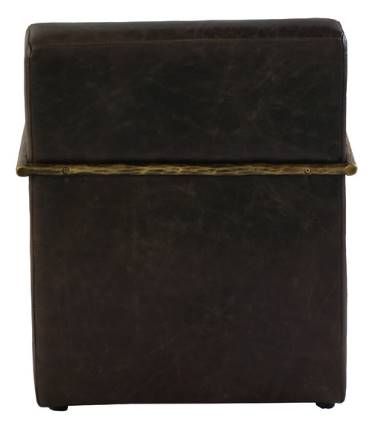 YHD Baya Dark Brown Accent Chair-3