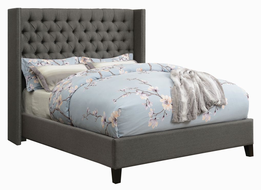 Coaster® Bancroft Grey Queen Bed | Sleep Ezzz | Rolla, MO