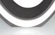 Mazin Furniture London White Lacquer Coffee Table with U-Shaped Pedestal Base-4