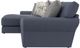 Jackson Furniture Cape May 2-Piece Denim Right Arm Facing Sectional and Chaise-3