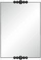 Renwil® Cosmos Matte Black Accent Mirror-0