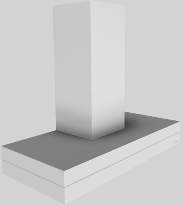 Vent-A-Hood® K Series 42" White Contemporary Wall Mounted Range Hood-3