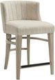 Riverside Furniture Cascade 2-Piece Dovetail/Gray Upholstered Counter Stool Set-0