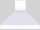 Vent-A-Hood® 36" White Wall Mounted Range Hood-0