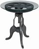 Kincaid® Modern Classics Gear Glass Top End Table with Gray Base-0