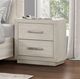 Furniture of America® Wellingborough Light Gray Nightstand-2