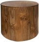 International Furniture Direct Balam Stained Brown End Table-0