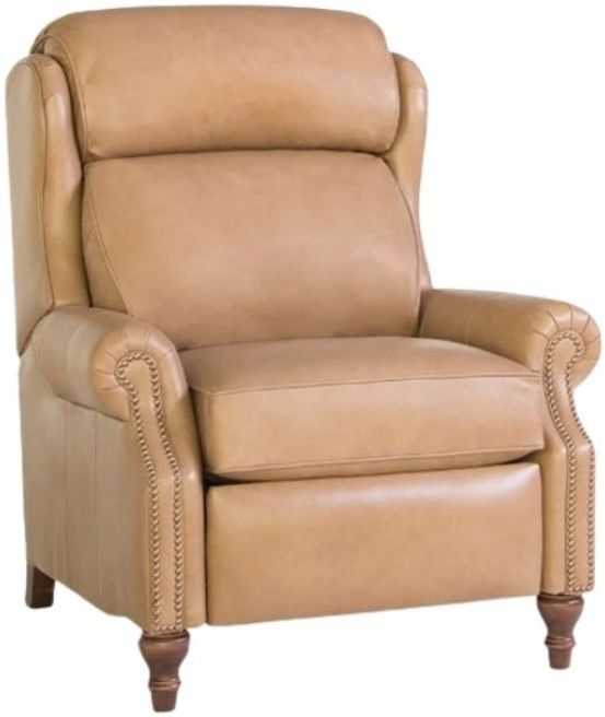 Smith Brothers Customizable 732 Leather Power Motorized Reclining Chair-0