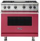 Viking® 5 Series 36'' Valentine Sealed Burner Pro Style Gas Range-0