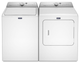Maytag® Front Load Electric Dryer-White-4