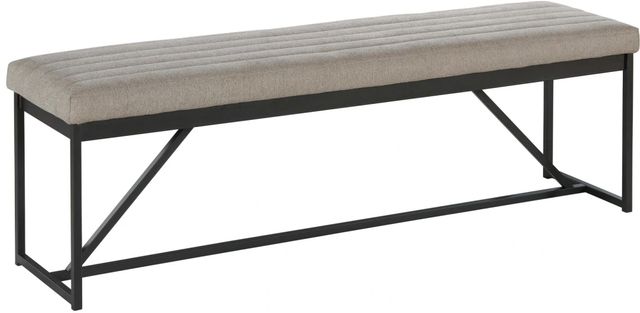 Intercon Eden Black/Rustic Dune Bench-0