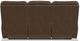 La-Z-Boy® Trouper Whiskey Power Reclining Sofa with Headrest-3