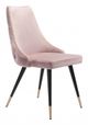 Zuo® Piccolo  Pink Dining Chair-0