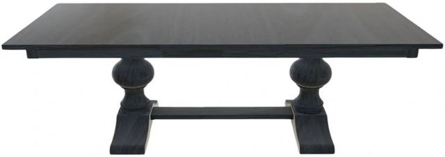 Mavin Customizable 36" Rectangular Extendable Dining Table with 2 Leaves-1
