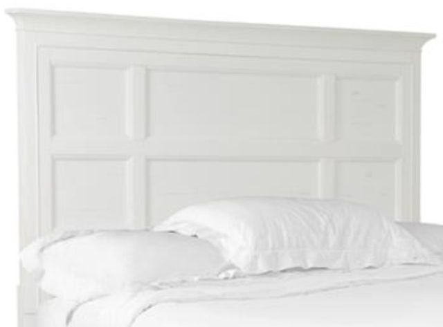 Magnussen Home® Heron Cove Chalk White Queen Panel Bed Headboard-0