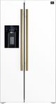 FORNO® Espresso Salerno 36 in. 20.0 Cu. Ft. White Counter Depth Side-by-Side Refrigerator-0