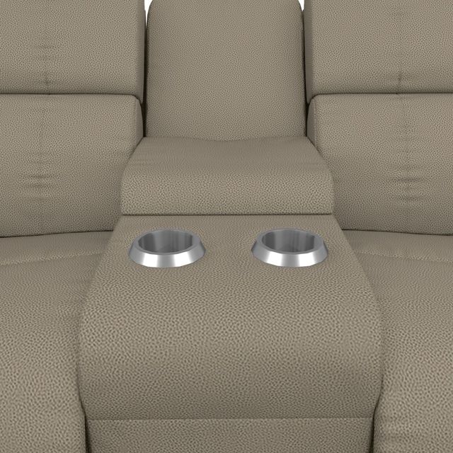La-Z-Boy® Apollo Fossil Power Reclining Loveseat with Console and Headrest-4