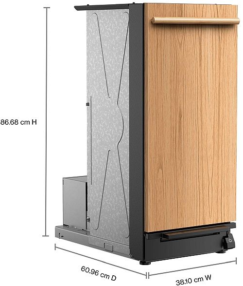 KitchenAid® 15" Panel Ready Trash Compactor with Built-In Odor Management System-4
