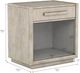 A.R.T. Furniture® Cotiere Linen Nightstand-2