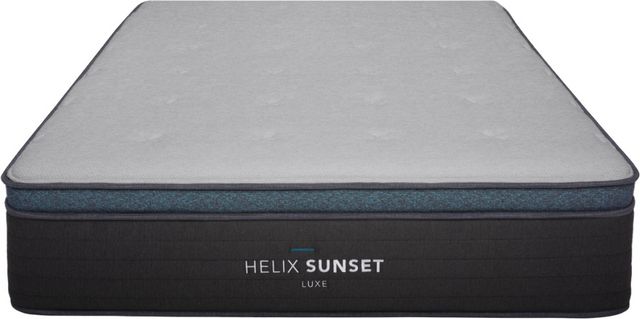 Helix Sleep Luxe Sunset 13.5" Hybrid Soft Pillow Top California King Mattress in a Box with GlacioTex™ Cooling Cover