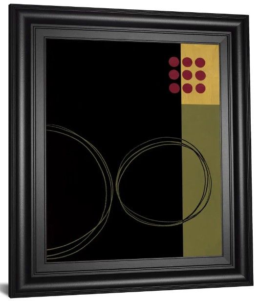 Classy Art Circular Zone Il By Fernando Leal Wall Art-0