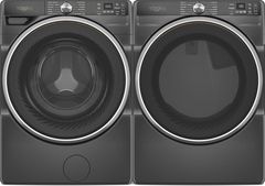 Whirlpool® Volcano Black Front Load Laundry Pair