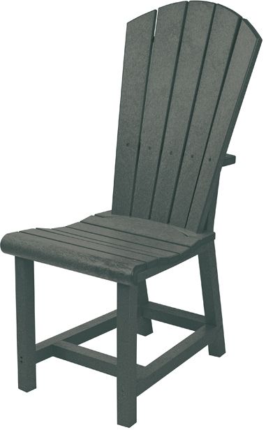 C.R. Plastic Generation Line Slate Grey Addy Dining Chair-1