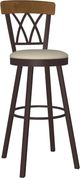 Amisco Customizable Brittany Swivel Spectator Stool-0
