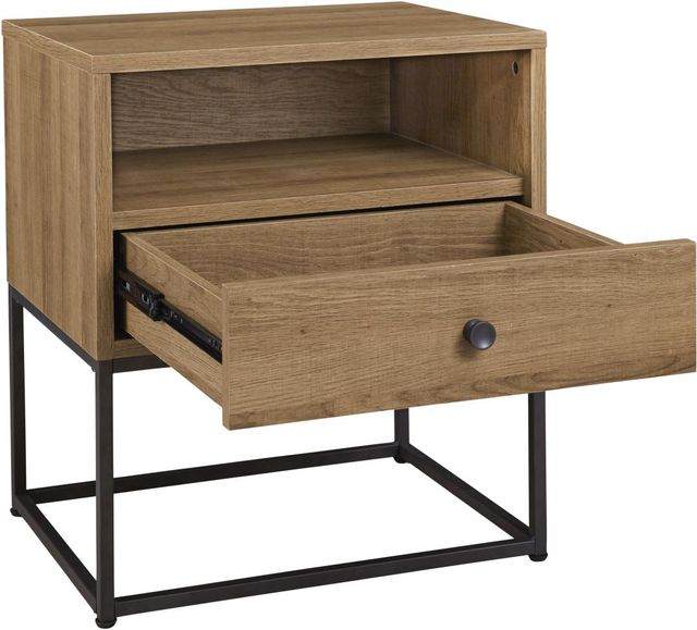 Signature Design by Ashley® Thadamere Light Brown Nightstand-2