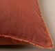 Magnolia Home by Joanna Gaines Lorraine Rustic Clay Linen Pillow-1