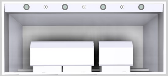 Vent-A-Hood® Designer Series 54" White Wall Mounted Range Hood-1