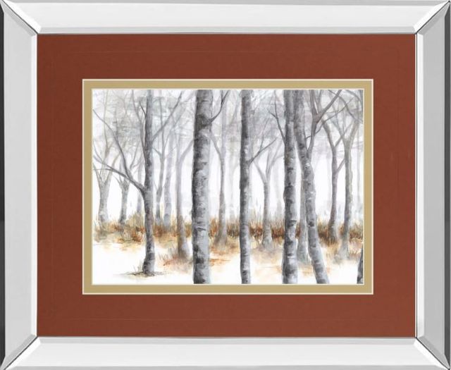 Classy Art At Peace by Tita Quintero Mirror Framed Wall Art-0
