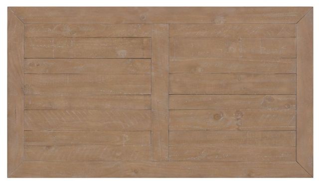 Martin Svensson Napa Driftwood Coffee Table with White Base-2