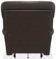La-Z-Boy® Mateo Charcoal Leather Wall Rocking Recliner-3