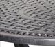 CabanaCoast® Customizable Pure Cast Aluminum 30'' Outdoor Round Dining Table-1