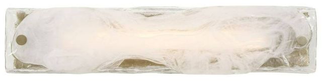 Uttermost® Taffy White LED Wall Sconce with Antique Brass Accent-4