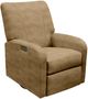 England Furniture Customizable Nell Leather Swivel Power Recliner-4