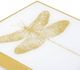 A & B Home Gold/White Wooden Decorative Dragonfly Box-3