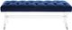 TOV Furniture Claira Navy Lucite Bench-1