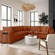 TOV Furniture Cali 5-Piece Rust Modular Sectional-1