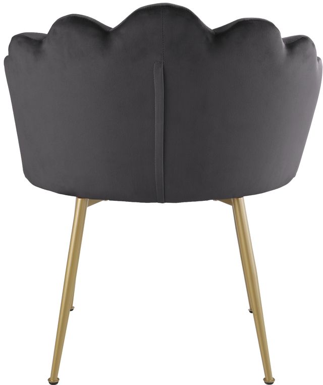 Meridian Furniture Claire Gray Velvet Dining Chair-2
