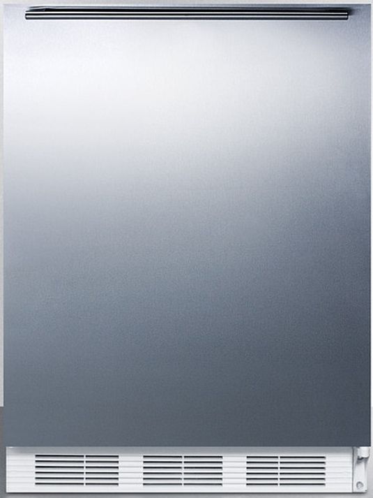 Summit® 24" 5.1 Cu. Ft. Stainless Steel Compact Refrigerator