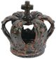 A & B Home Black Crown Candle Holder-0