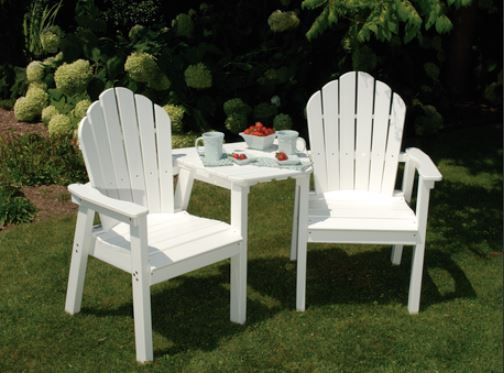 Seaside Casual Adirondack Classic Dining Chair-3