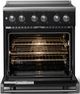 Viking® 5 Series 30" Onyx Pro Style Electric Range with Polished Chrome Trim-1